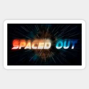 Spaced Out Sticker